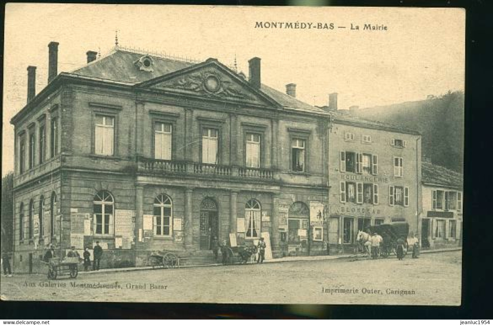 MONTMEDY BAS LA MAIRIE              (    Mes Cartes Ne Sont Pas Jaunies ) - Montmedy