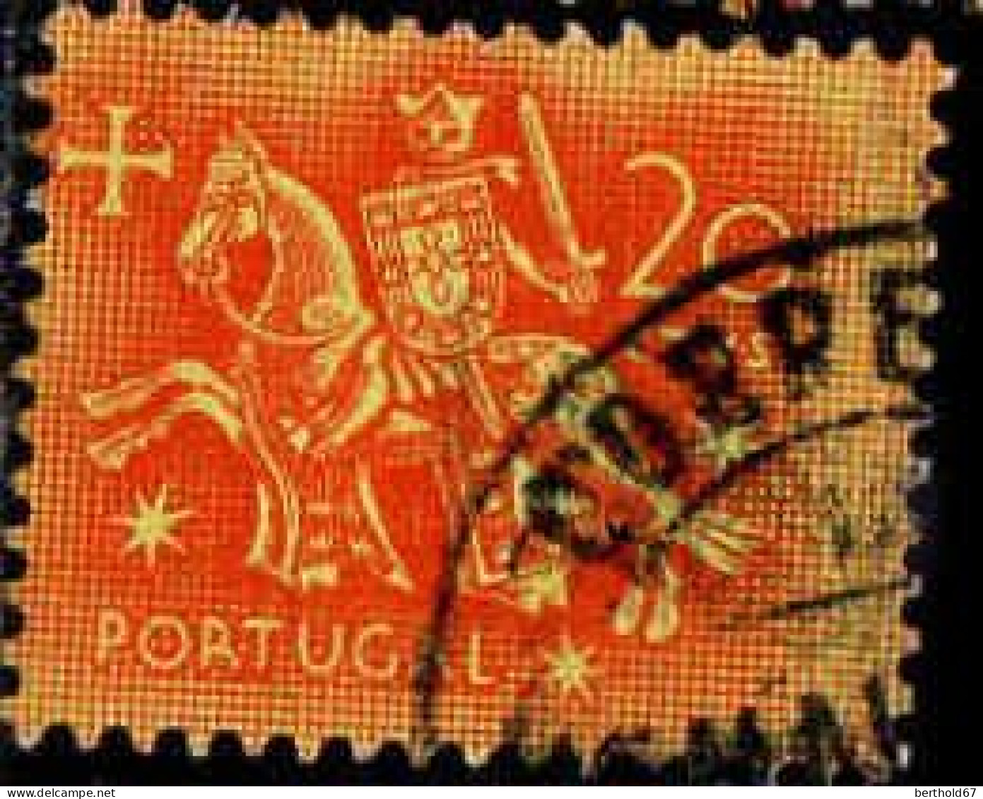 Portugal Poste Obl Yv: 776 Mi:794 Sceau Du Roi Denis (Beau Cachet Rond) - Usado