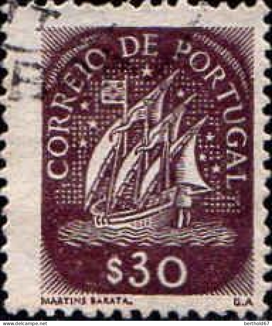 Portugal Poste Obl Yv: 632 Mi:650 Caravelle (cachet Rond) - Usado