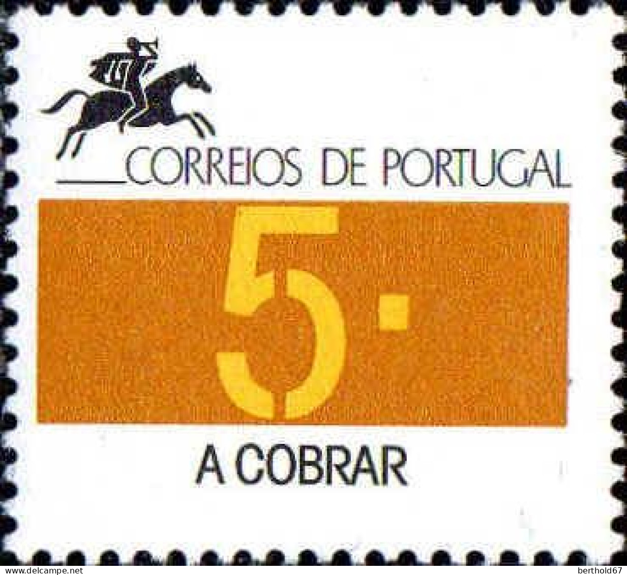 Portugal Taxe N** Yv: 86/89 Emblème De La Poste & Chiffres - Nuevos