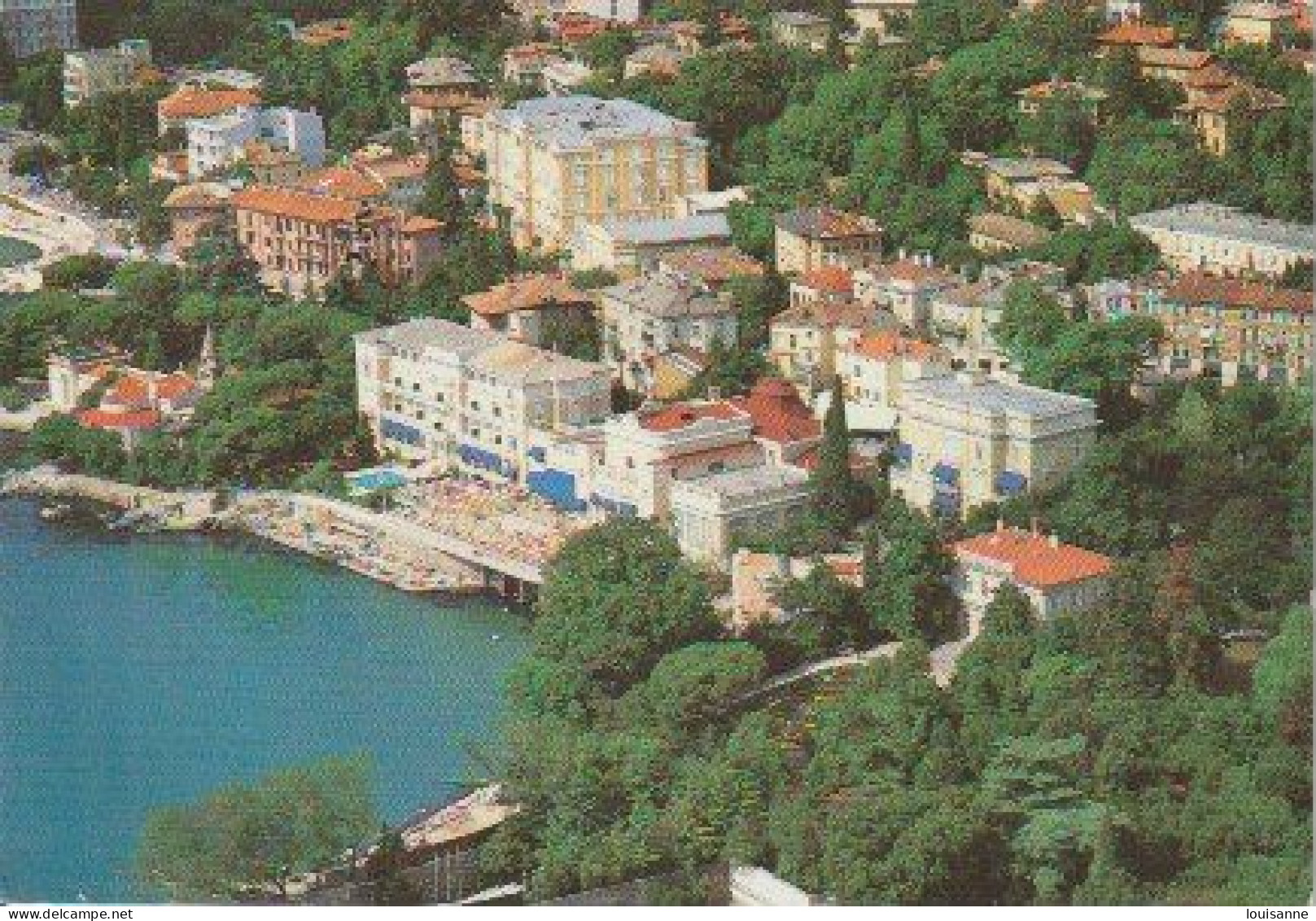 OPATIJA  (  YOUGOSLAVIE  )    PAYSAGE   -( 24 / 4 / 38  ) - Yougoslavie