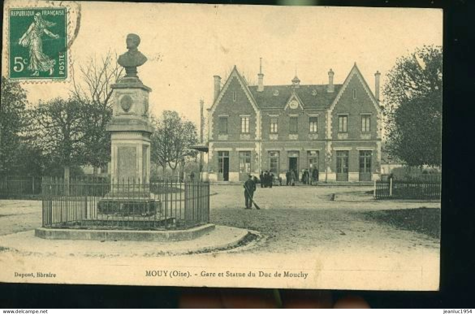 MOUY LA GARE         (    Mes Cartes Ne Sont Pas Jaunies ) - Mouy