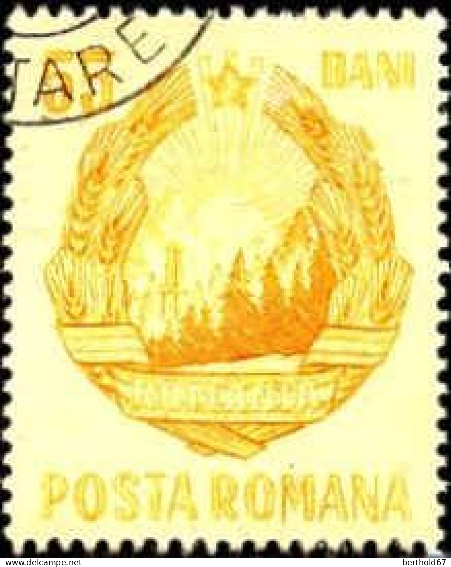 Roumanie Poste Obl Yv:2351 Mi:2632 Armoiries (Beau Cachet Rond) - Used Stamps