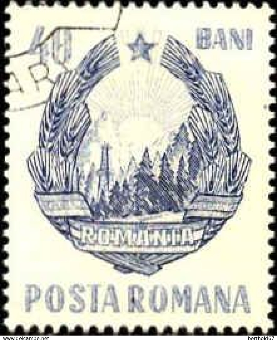 Roumanie Poste Obl Yv:2349 Mi:2631 Armoiries (Beau Cachet Rond) - Used Stamps