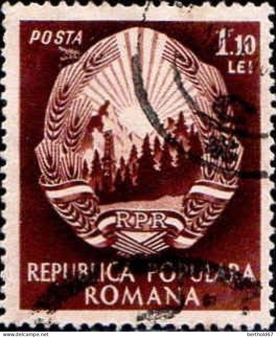 Roumanie Poste Obl Yv:1270A Mi:1378 RPR (Beau Cachet Rond) - Gebraucht