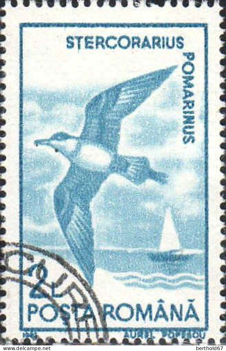 Roumanie Poste Obl Yv:3921/3930 Oiseaux (TB Cachet Rond) - Oblitérés