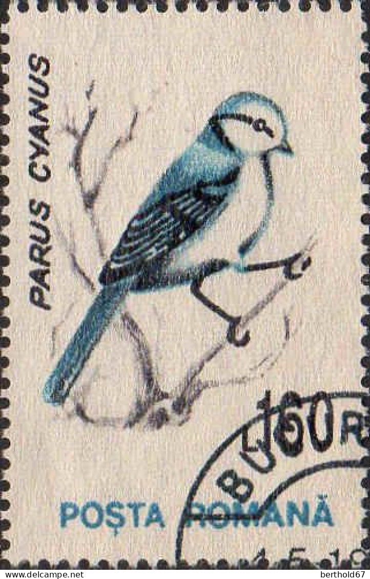 Roumanie Poste Obl Yv:4065/4074 Oiseaux (TB cachet rond)