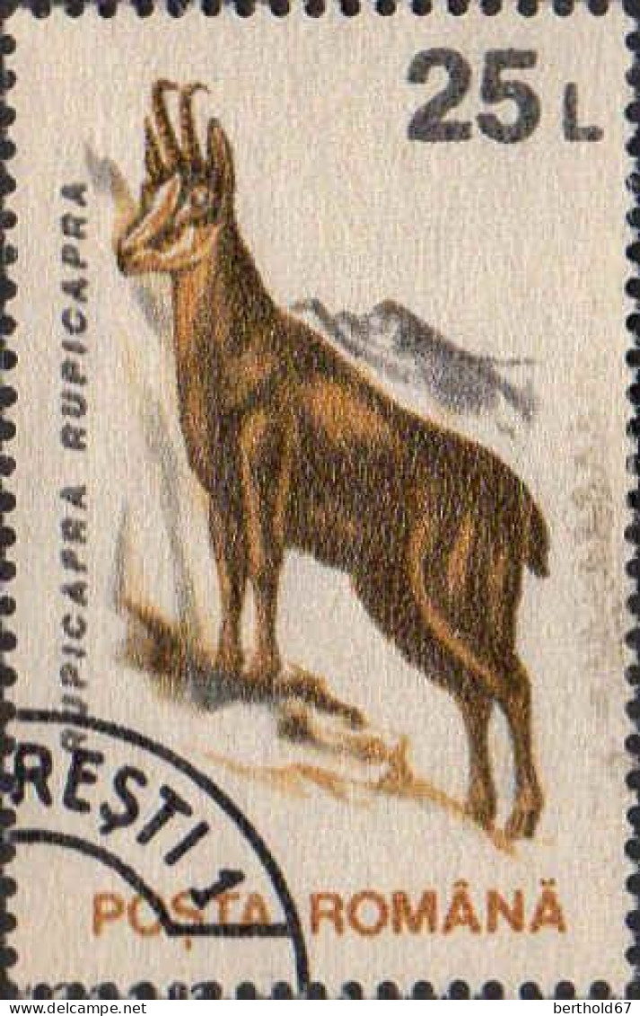 Roumanie Poste Obl Yv:4094/4103 Animaux Divers (TB Cachet Rond) - Gebraucht