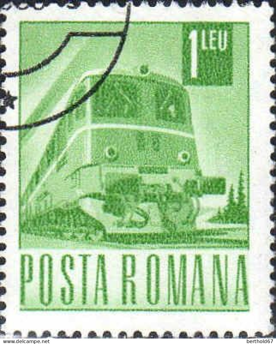 Roumanie Poste Obl Yv:2353/2366 Poste & Transport (Beau Cachet Rond) - Used Stamps