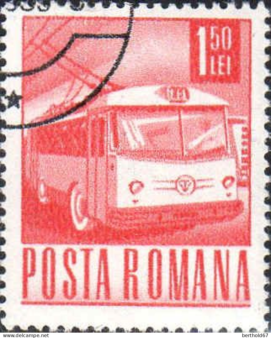 Roumanie Poste Obl Yv:2353/2366 Poste & Transport (Beau Cachet Rond) - Oblitérés