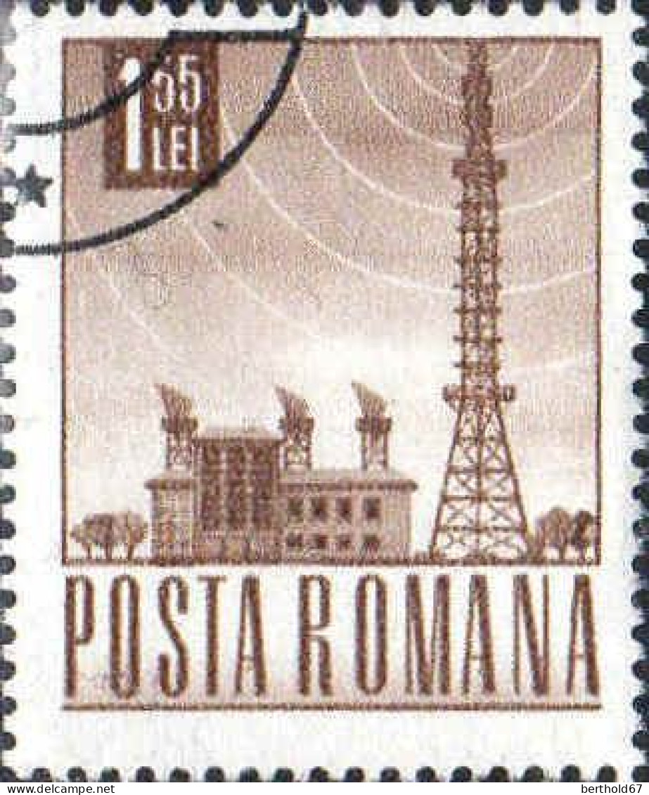 Roumanie Poste Obl Yv:2353/2366 Poste & Transport (Beau Cachet Rond) - Used Stamps