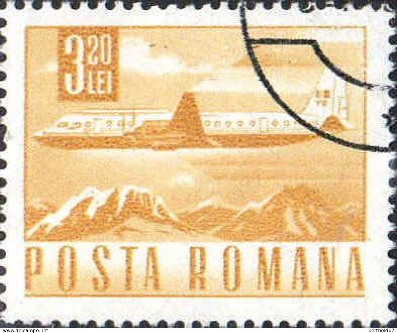 Roumanie Poste Obl Yv:2353/2366 Poste & transport (Beau cachet rond)