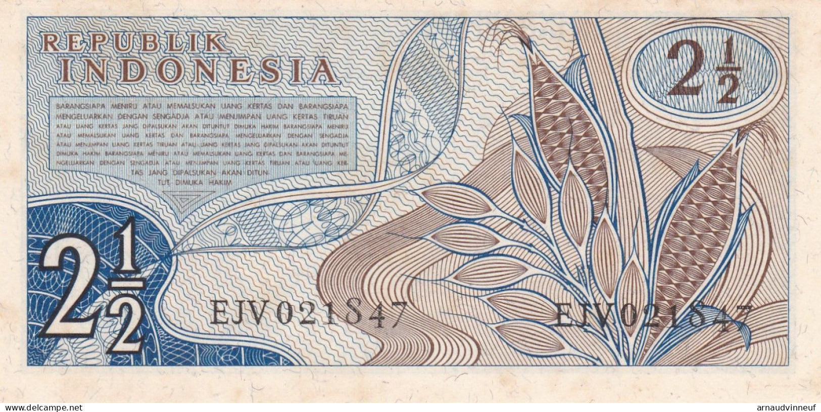 INDONESIE 1961 - Indonesien