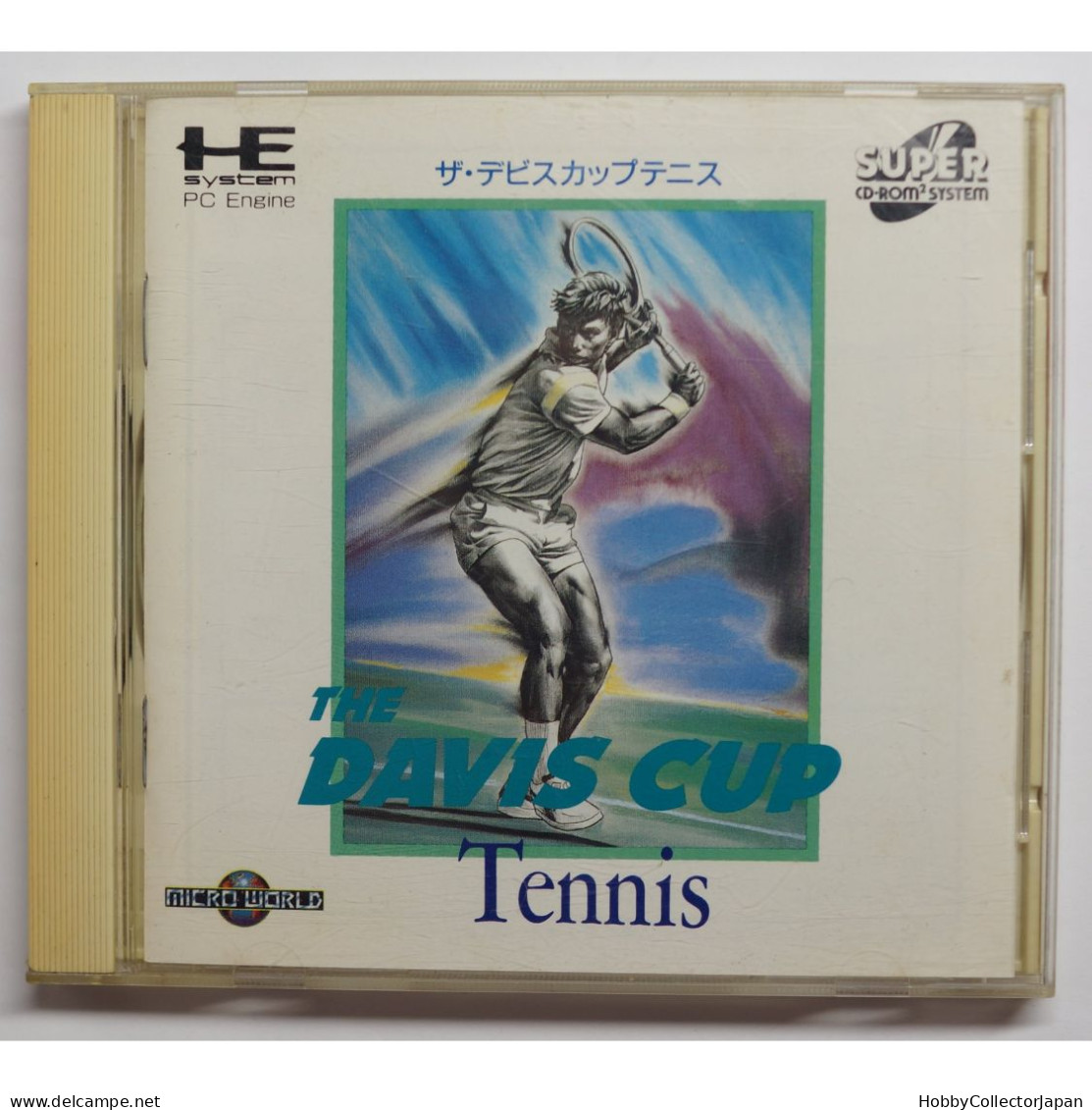 PC Engine Game JPN The Davis Cup Tennis MWCD2002 - Altri & Non Classificati