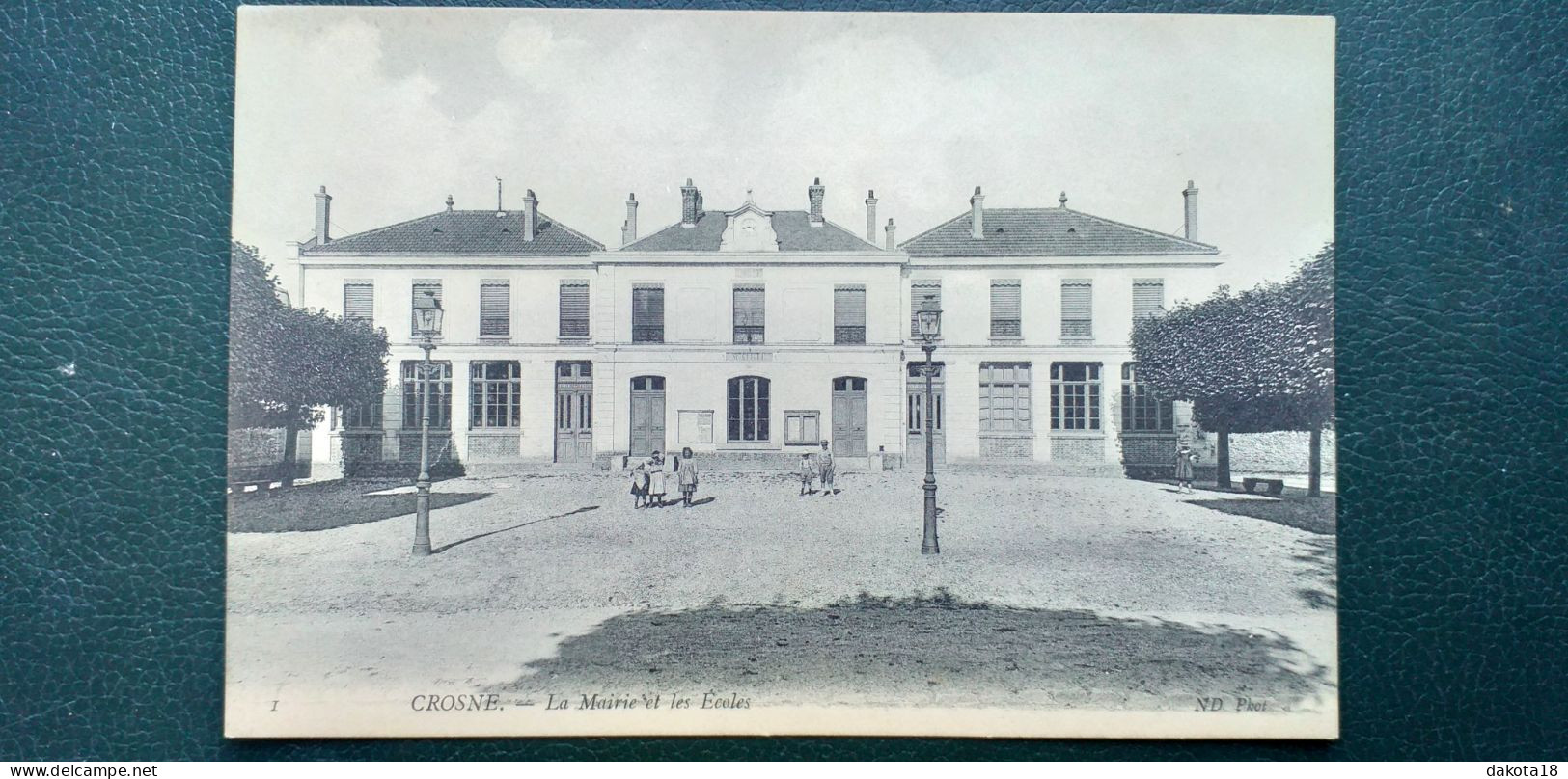 91 , Crosne , La Mairie Et Les écoles - Crosnes (Crosne)