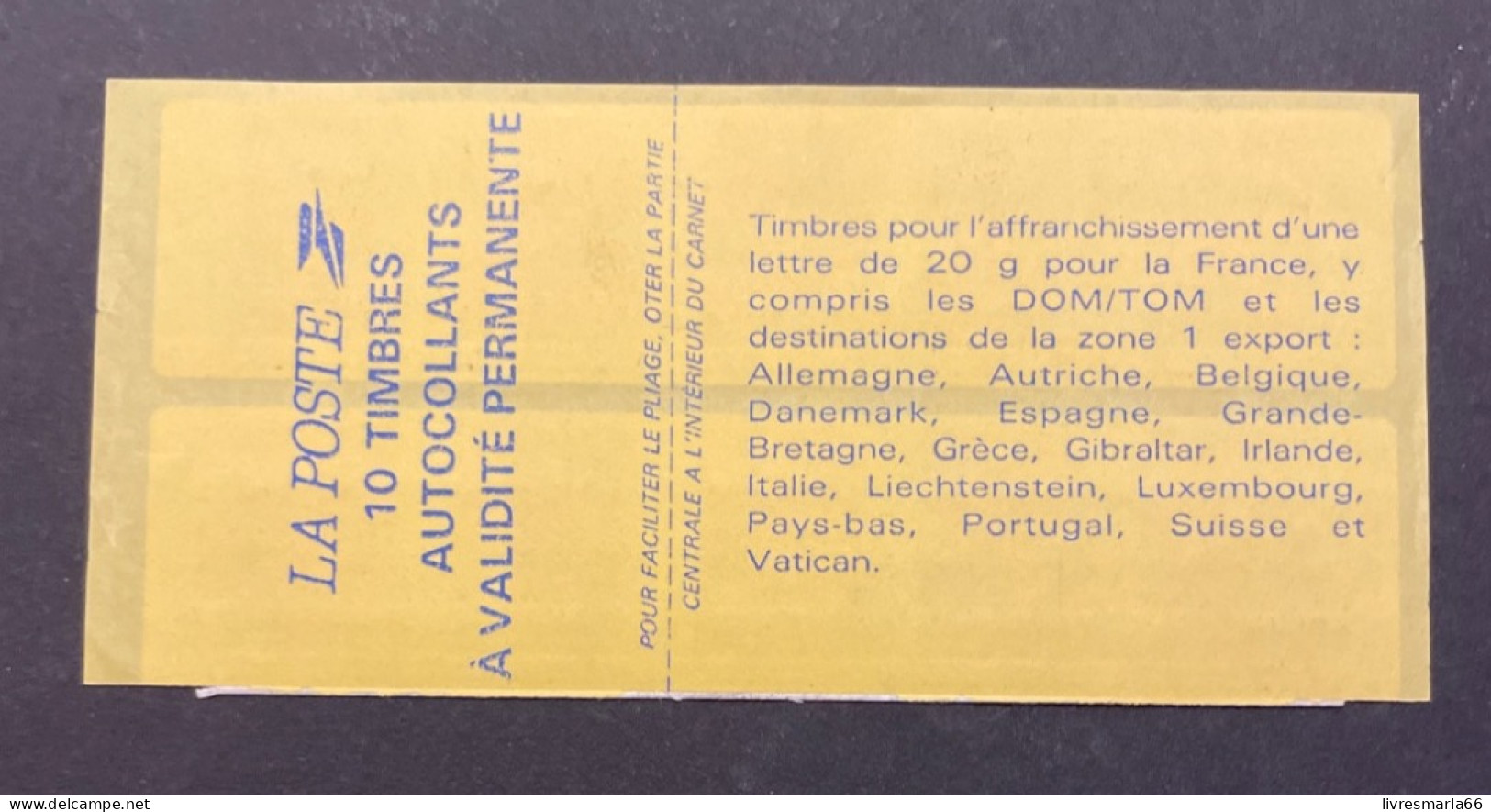 CARNET TIMBRES FICTIFS - Finti