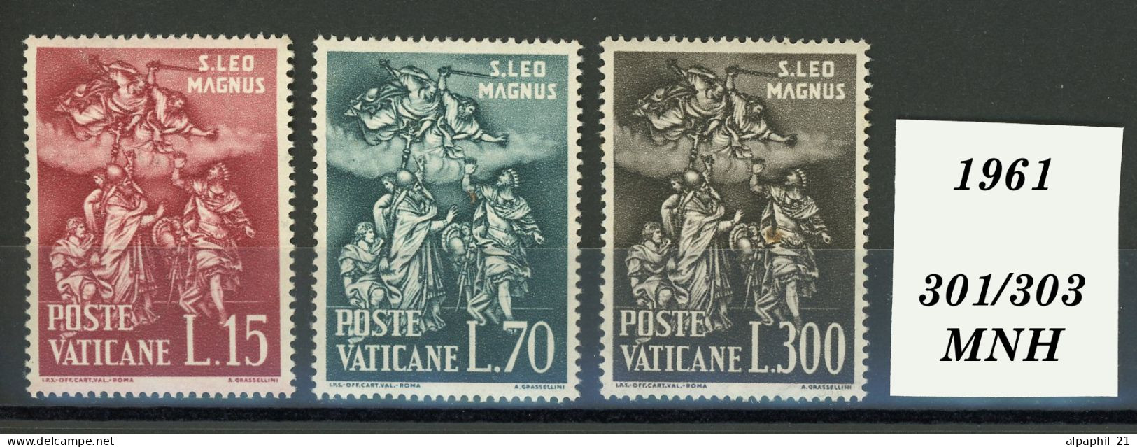 Città Del Vaticano: St. Leo The Great, Who Stops Attila, 1961 - Ungebraucht