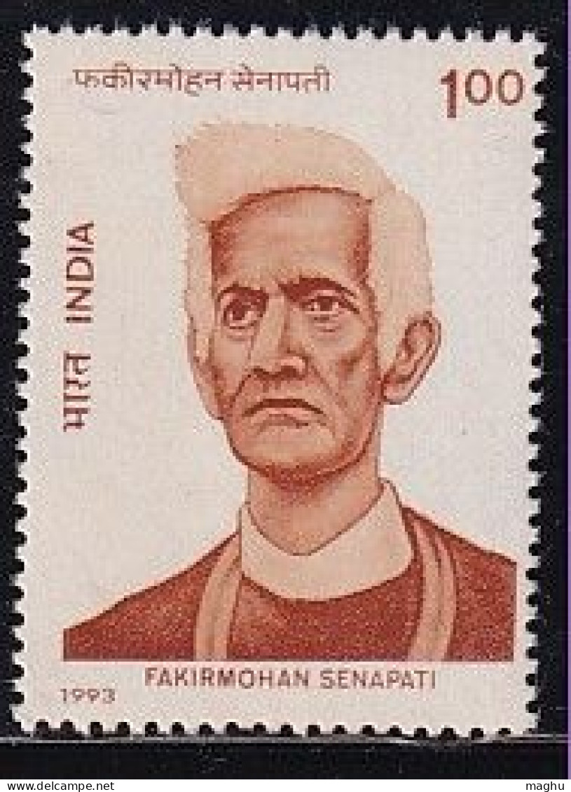 India MNH 1993, Fakirmohan Senapati, Literature, Novelist ,Short Story Writer, Poet, Philosopher, - Ongebruikt