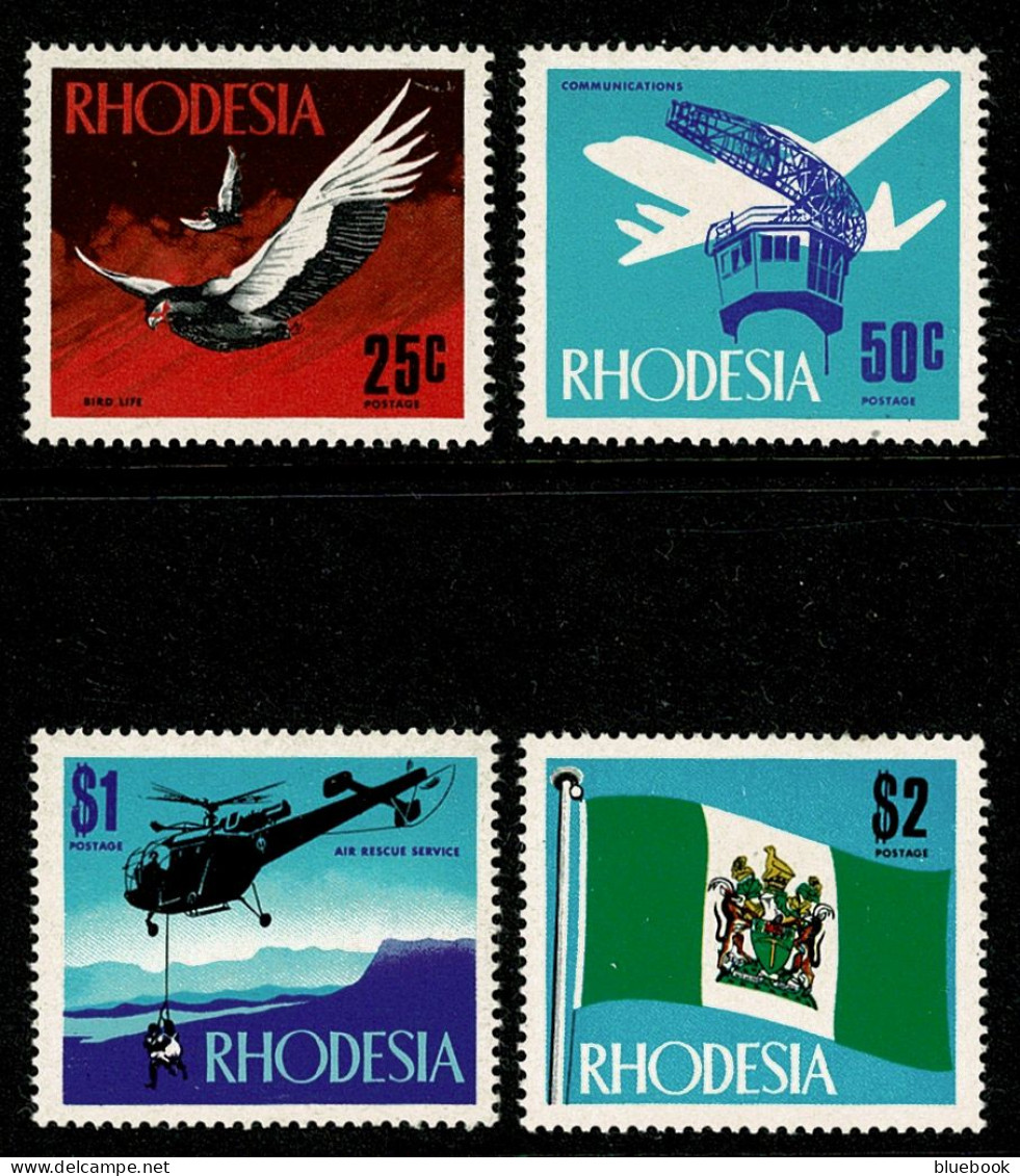 Ref 1641 - Rhodesia Zimbabwe 1970 - New Decimal High Values MNH SG 449/452 - Rodesia (1964-1980)