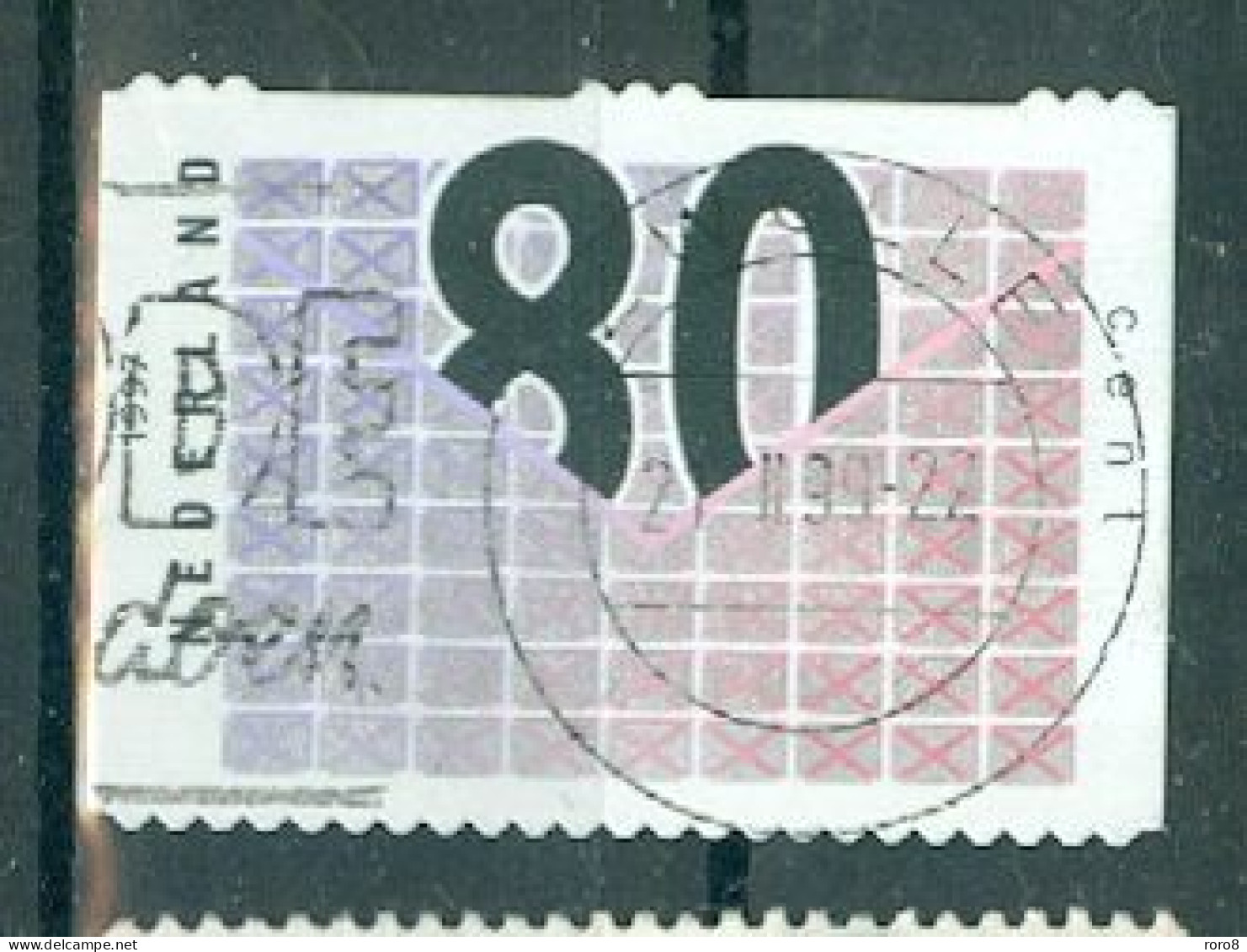 PAYS-BAS - N°1579 Oblitéré - Timbres à L'usage Des Entreprises. Auto-adhésifs. - Usados