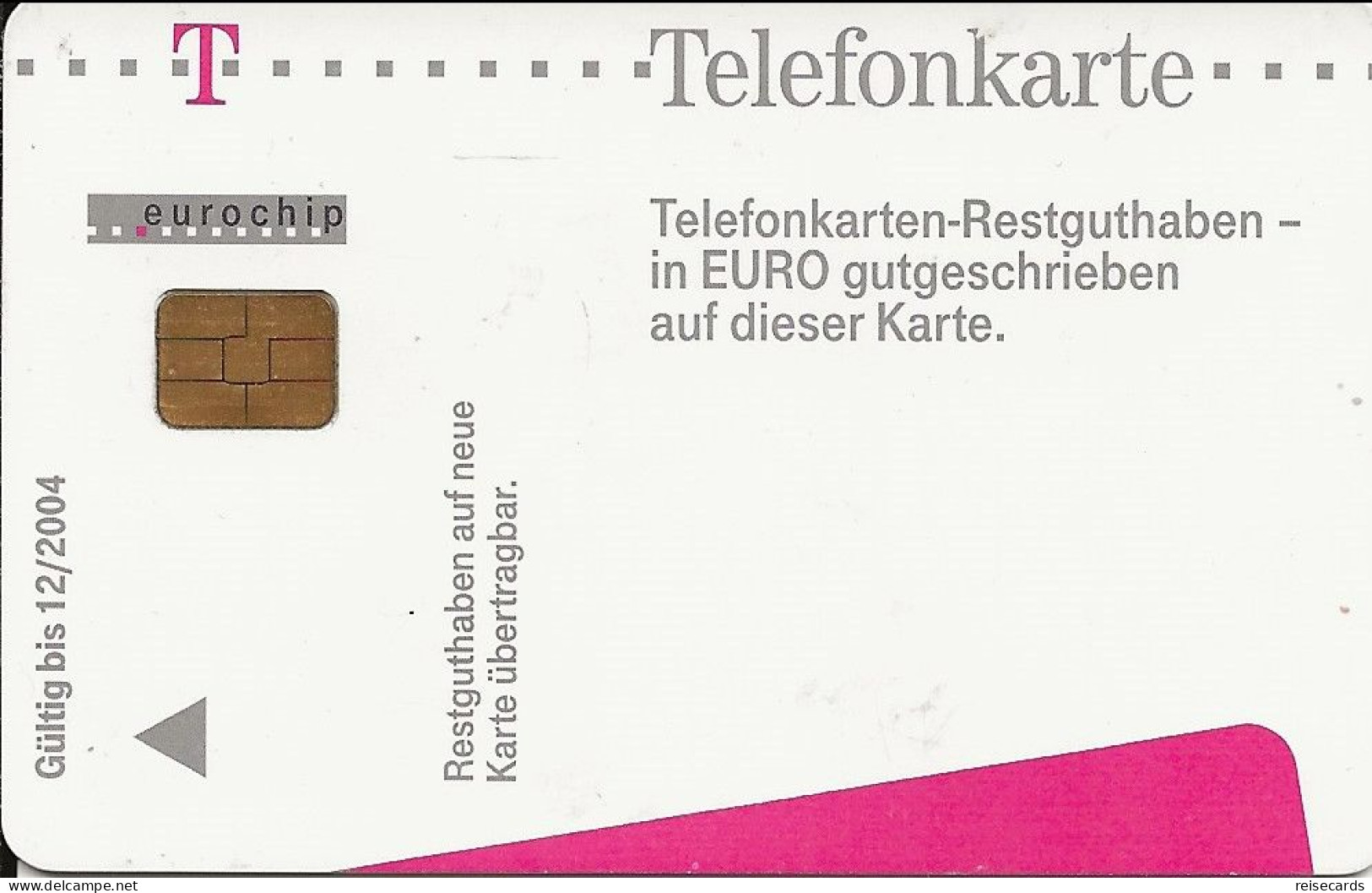 Germany: Telekom Guthaben In Euro - P & PD-Series : D. Telekom Till