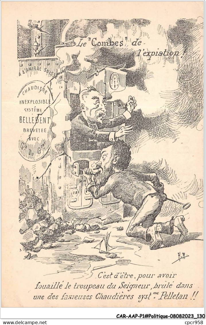 CAR-AAPP1-0066 - POLITIQUE - Le Combe De L'expiation - Eventos