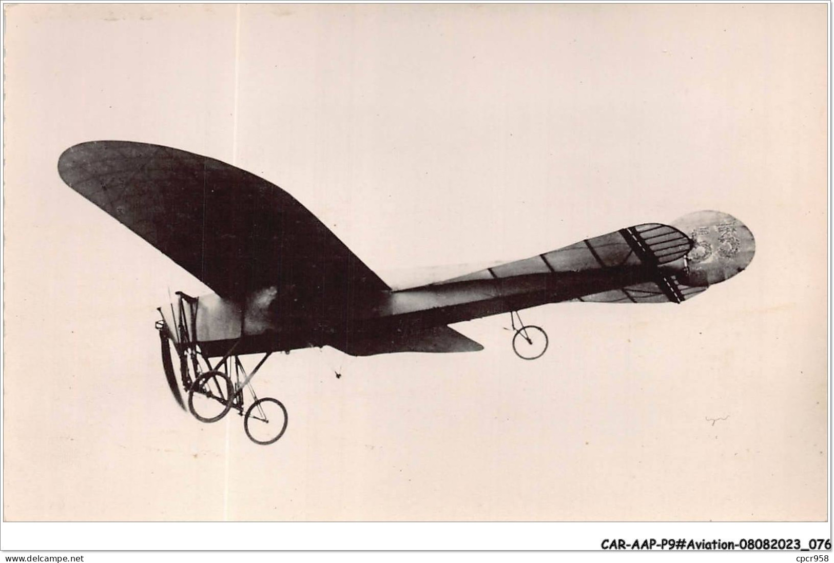 CAR-AAPP9-0743 - AVIATION - Janvier 1910 - Le Bleriot - Queue De Pigeon - ....-1914: Précurseurs