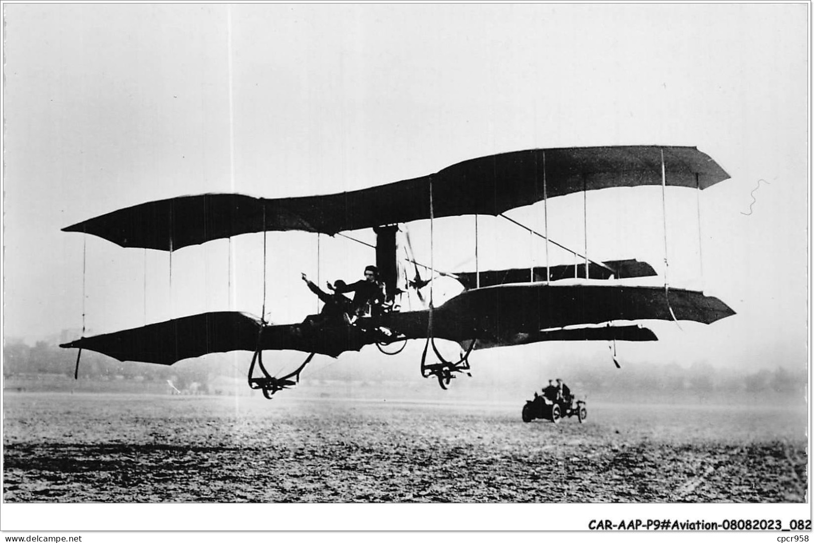 CAR-AAPP9-0746 - AVIATION - 1909 - Le Biplan Odier Vendome - ....-1914: Précurseurs