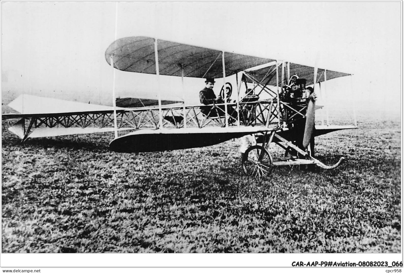 CAR-AAPP9-0738 - AVIATION - 1909 - à Genève - L'aéroplane Des Frères Duffaux - ....-1914: Voorlopers