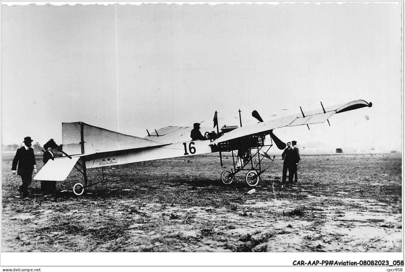 CAR-AAPP9-0734 - AVIATION - 1909 - Monoplan Bonnet Labranche - ....-1914: Voorlopers