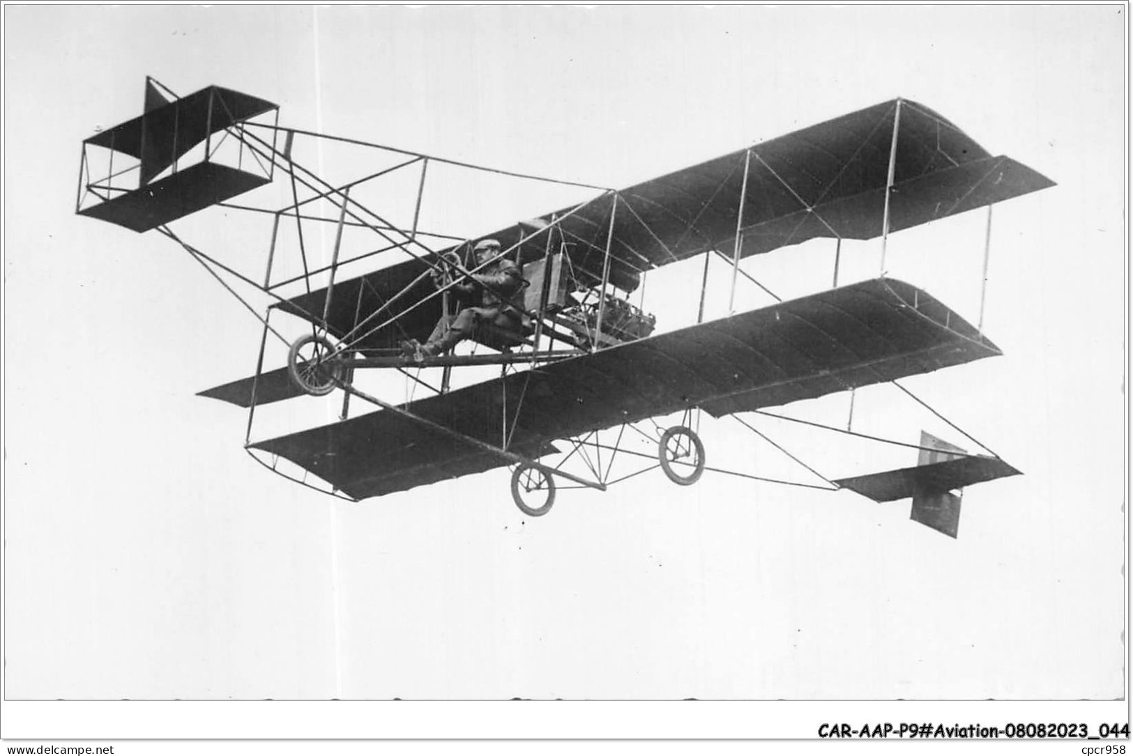 CAR-AAPP9-0727 - AVIATION - En 1909 à Reims - Curtiss Vainqueur De La Première Coupe Gordon Bennet - ....-1914: Voorlopers