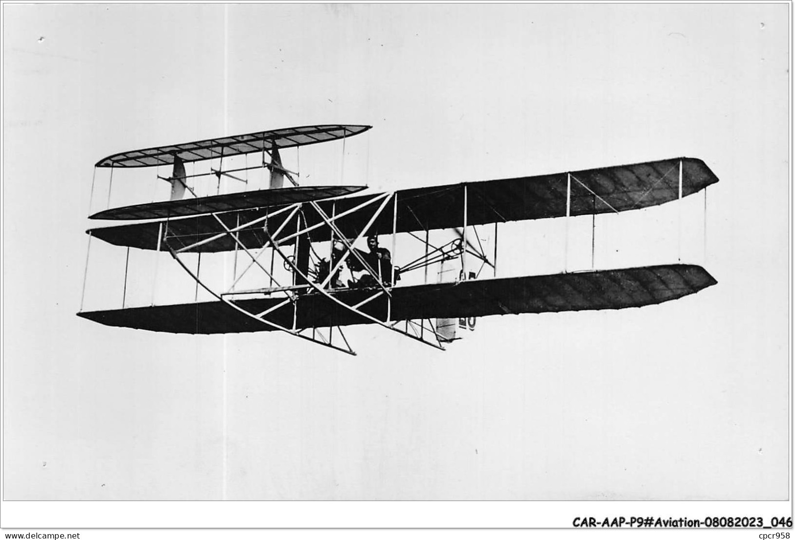 CAR-AAPP9-0728 - AVIATION - En 1909 - Wright De Lefebvre - ....-1914: Precursors