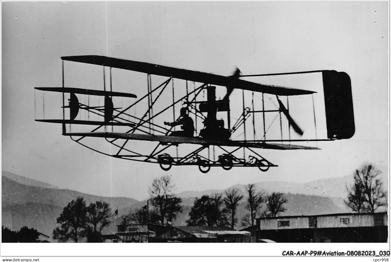 CAR-AAPP9-0720 - AVIATION - Avril 1910 - Le Biplan Wright De Baratoux - ....-1914: Precursors