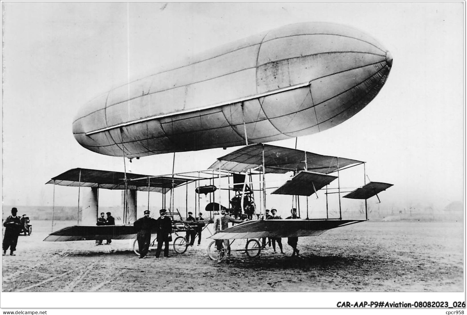 CAR-AAPP9-0718 - AVIATION - Avril 1910 - Le Biplan Mixte Cesar - ....-1914: Précurseurs