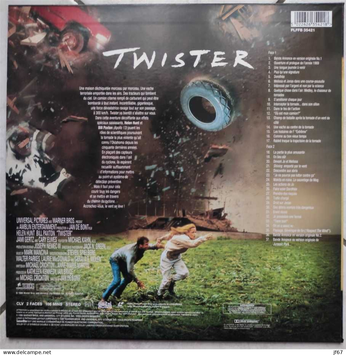 Twister (Laserdisc / LD) - Other Formats