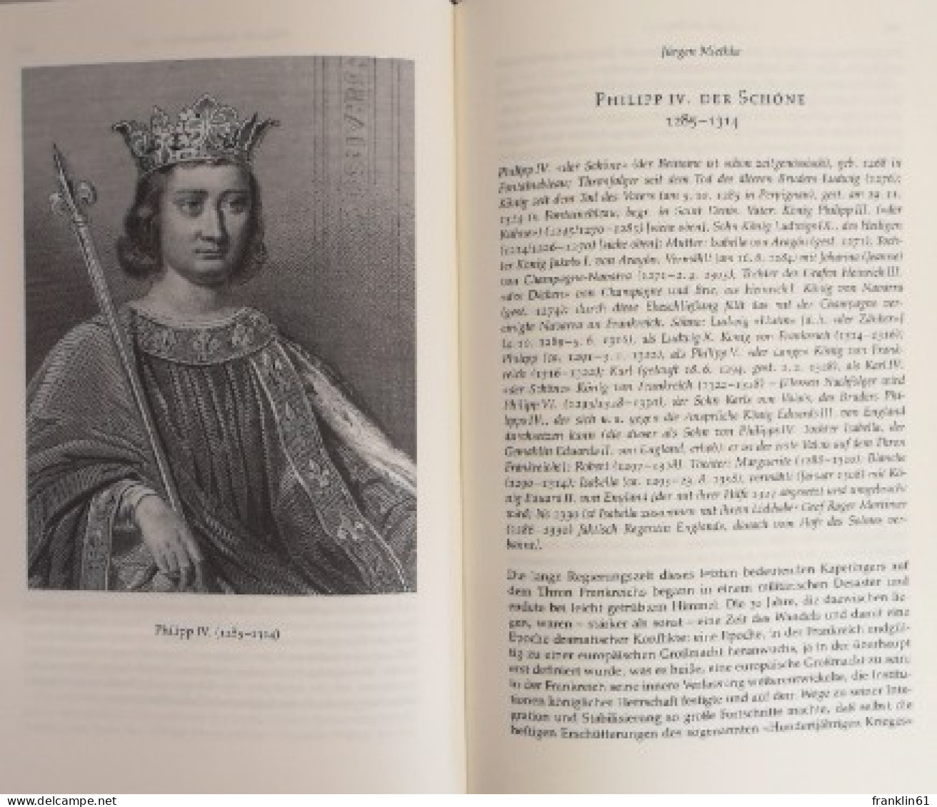 Die Französischen Könige Des Mittelalters. Von Odo Bis Karl VIII.  888 - 1498. - Biographies & Mémoires