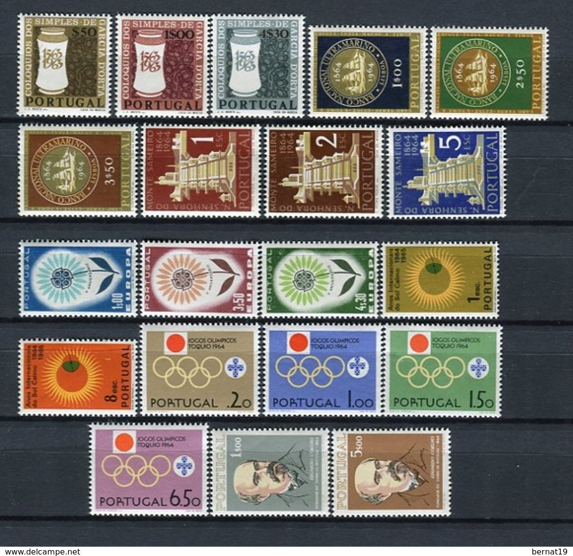 Portugal 1964 Completo ** MNH. - Annate Complete