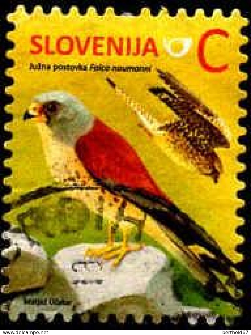 Slovénie Poste Obl Yv: 885 Mi:1061D Falco Naumanni (Beau Cachet Rond) - Eslovenia