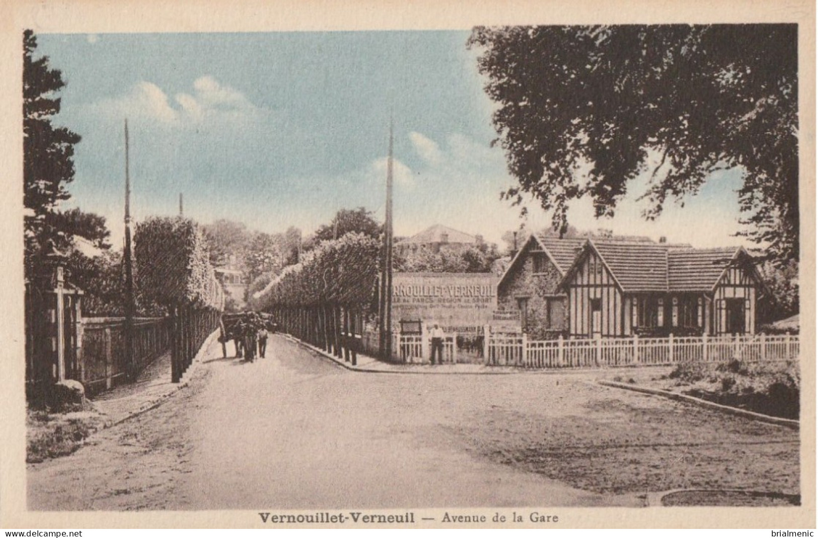 VERNOUILLET VERNEUIL   Avenue De La Gare - Vernouillet