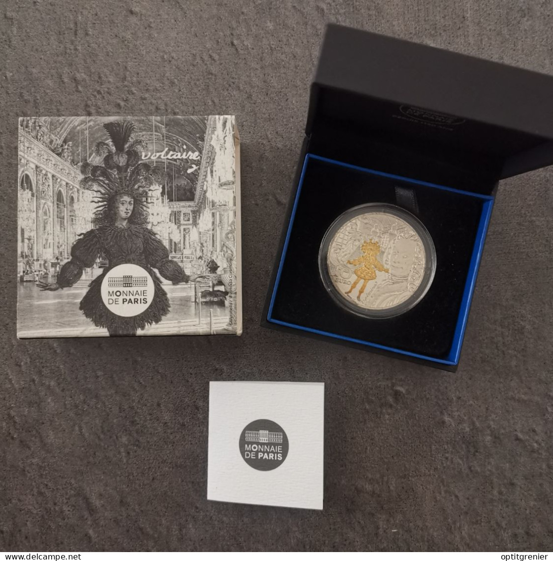 COFFRET 10 EURO ARGENT BE 2018 VOLTAIRE EPOQUE BAROQUE ET ROCOCO FRANCE / PROOF SILVER EUROS - France