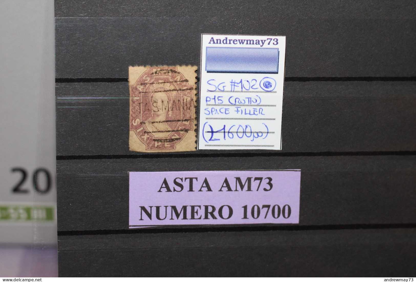 TASMANIA- RARE GENUINE USED STAMP- SPACE FILLER- BARGAIN PRICE - Used Stamps