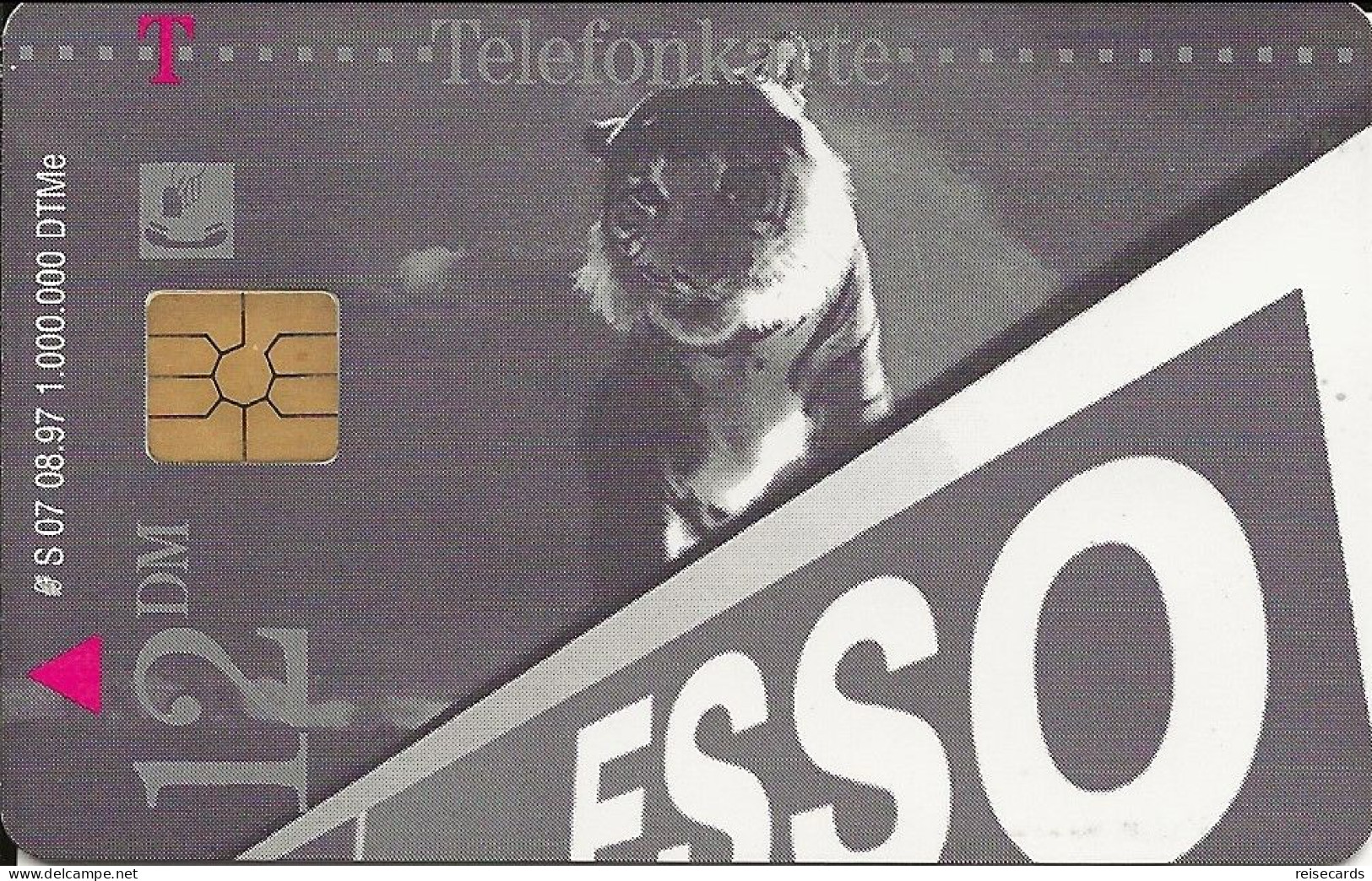 Germany: Telekom S 07 08.07 Esso, Tiger - S-Series: Schalterserie Mit Fremdfirmenreklame