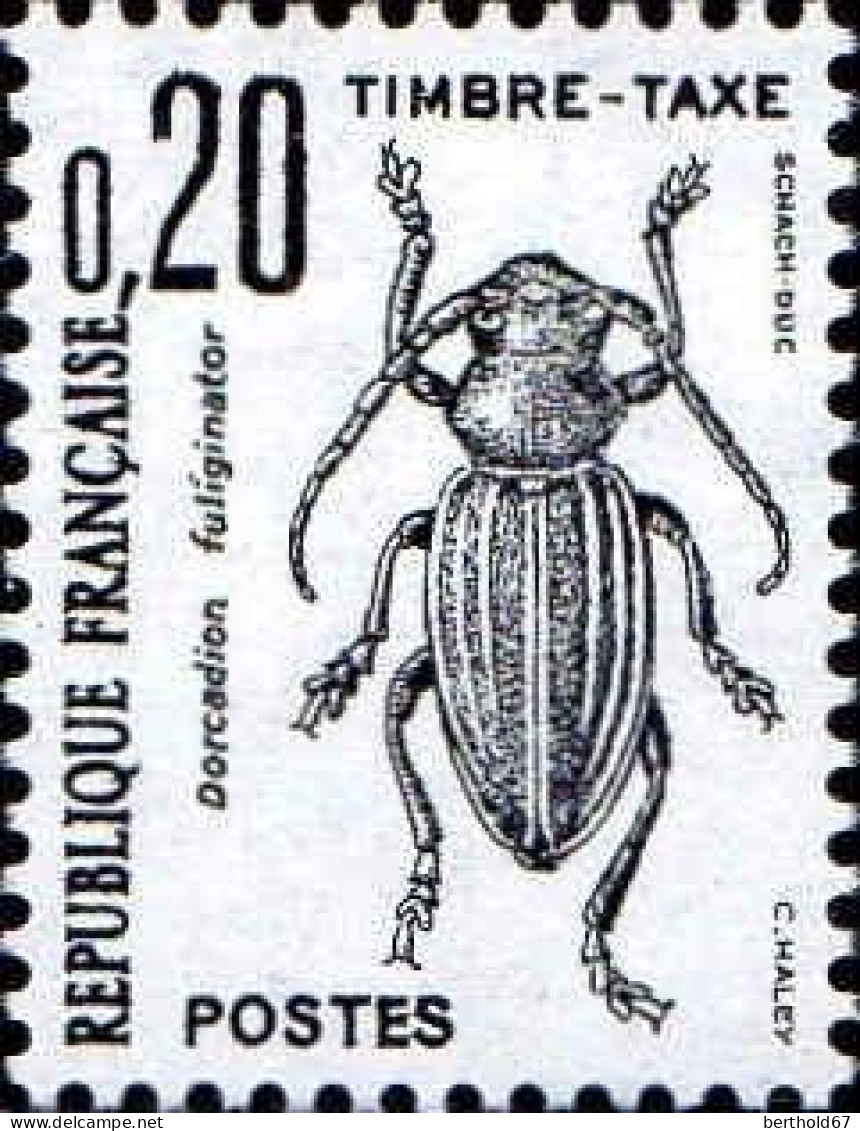 France Taxe N** Yv:103/108 Faune Insectes - 1960-... Ungebraucht