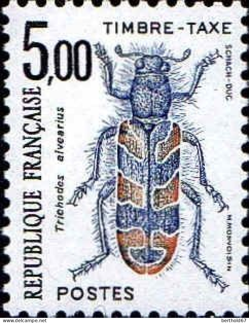 France Taxe N** Yv:109/112 Faune Insectes - 1960-.... Nuovi