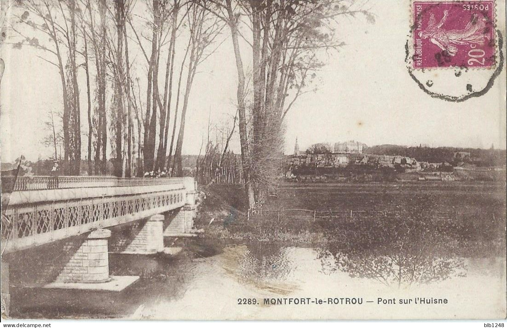 [72] Sarthe > Montfort Le Rotrou Pont Sur L' Huisme - Montfort Le Gesnois