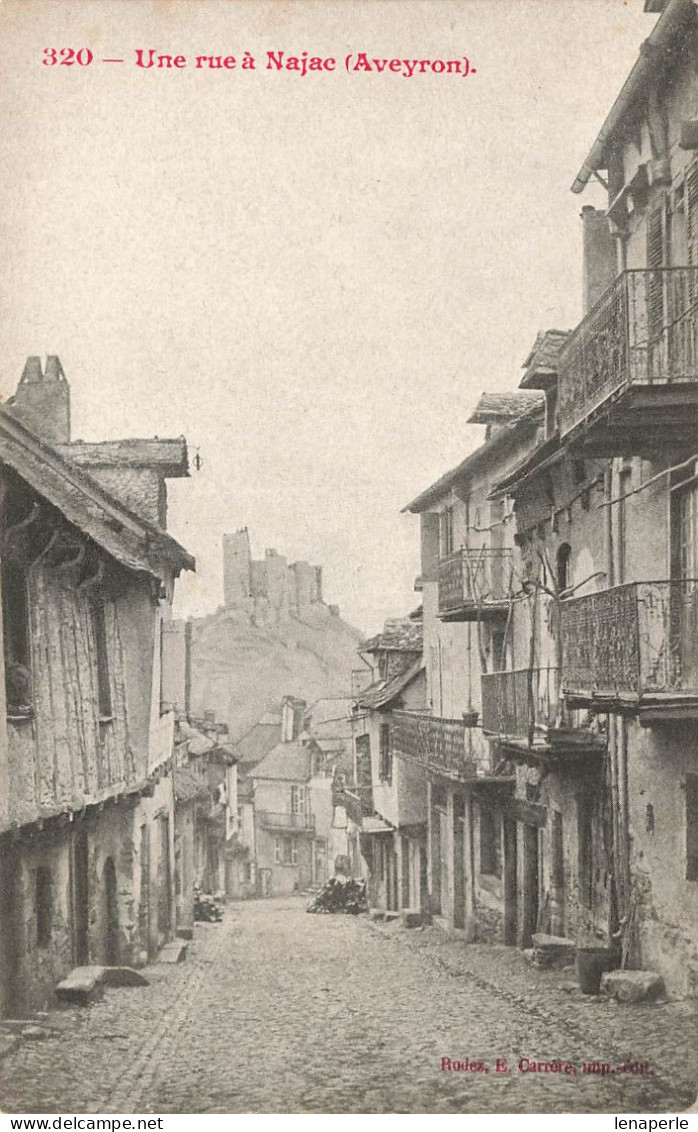 D5856 Najac Une Rue - Najac