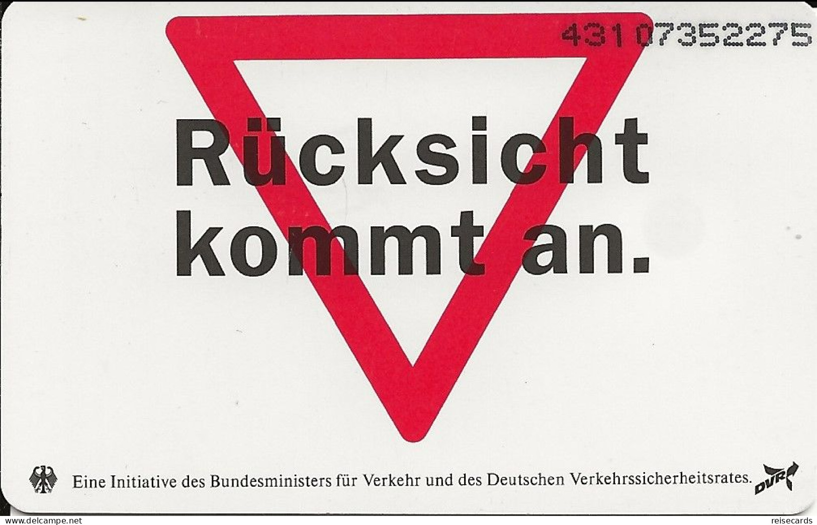 Germany: Telekom S 141 B 11.93 Bundesministeriem Für Verkehr - S-Series : Guichets Publicité De Tiers