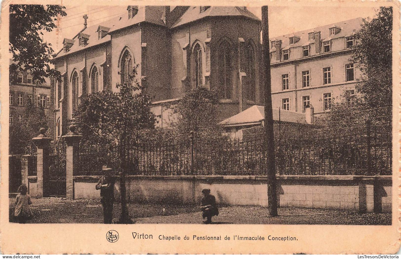 BELGIQUE - Virton - Chapelle Du Pensionnat De L'immaculée Conception - Carte Postale Ancienne - Virton