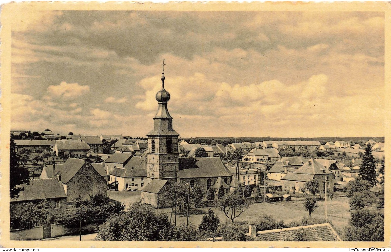 BELGIQUE - Virelles Lez Chimay - Place De L'église - Carte Postale Ancienne - Chièvres