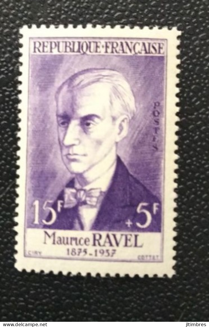 FRANCE (1956) : 1071 Neuf**. Célébrités Maurice Ravel - Nuovi